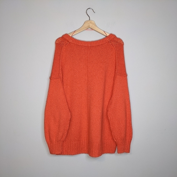 Free People Brookside Tunic Sweater Pullover Baggy Slouchy Oversized Size S - Picture 8 of 16